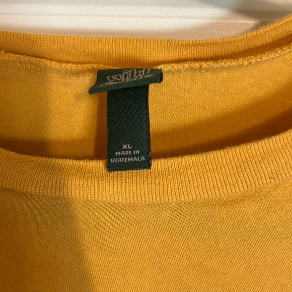 Yellow Boxy T-Shirt - Picture 2 of 3